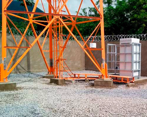 Implementação de infra estrutura para telecomunicações